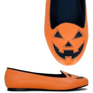 YRU Orange Pumpkin Flats